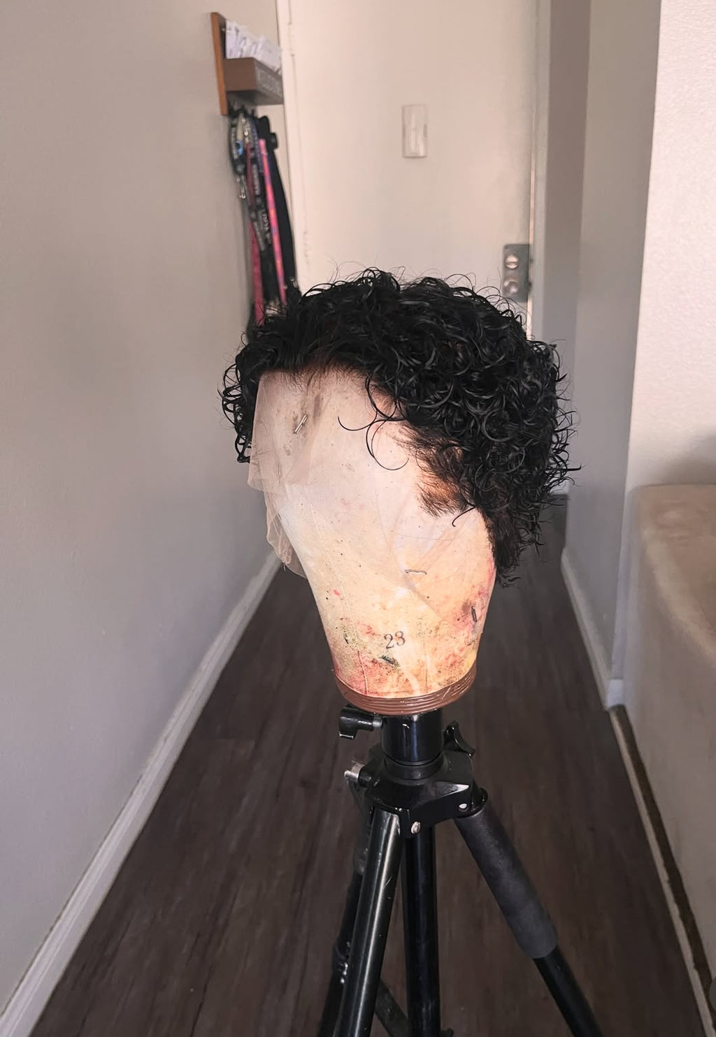 Pedro – Full Lace Men's Curly Unit