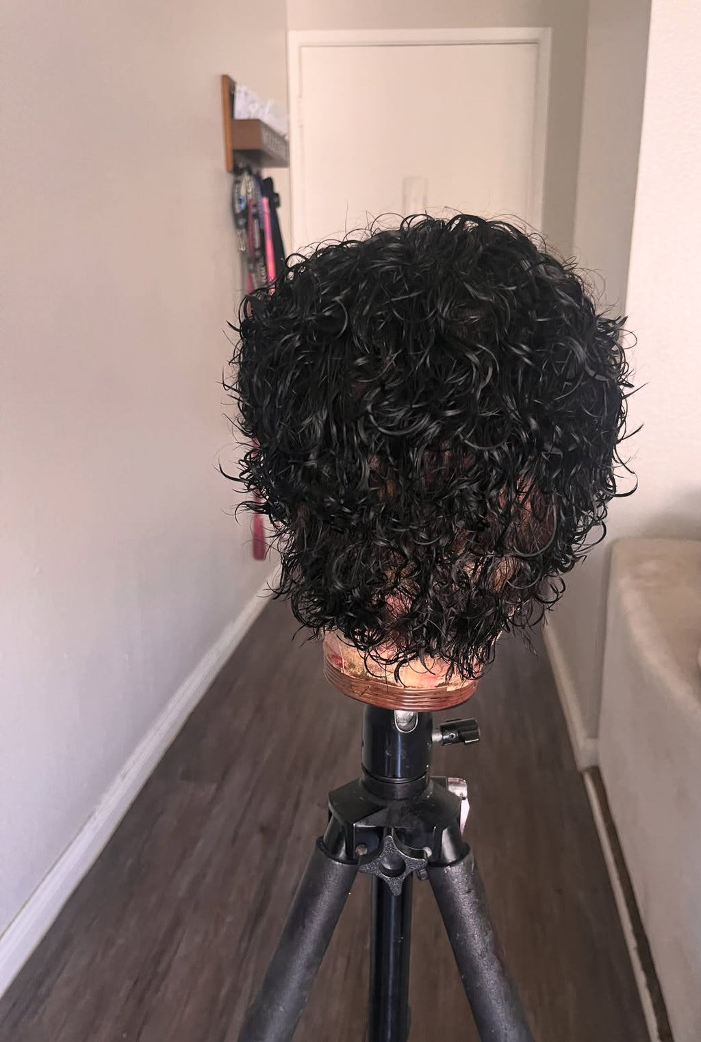 Pedro – Full Lace Men's Curly Unit
